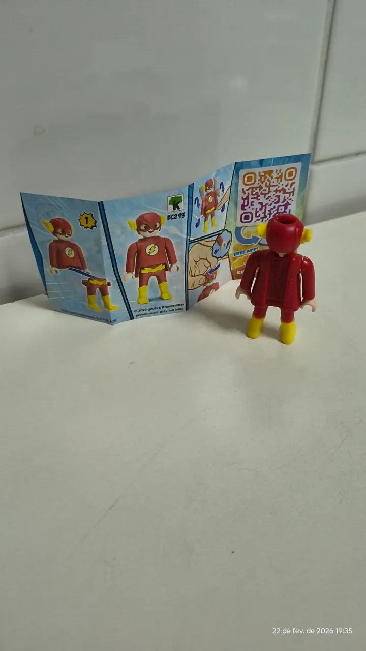 Playmobil DC Flash Kinder Ovo  - Foto 3