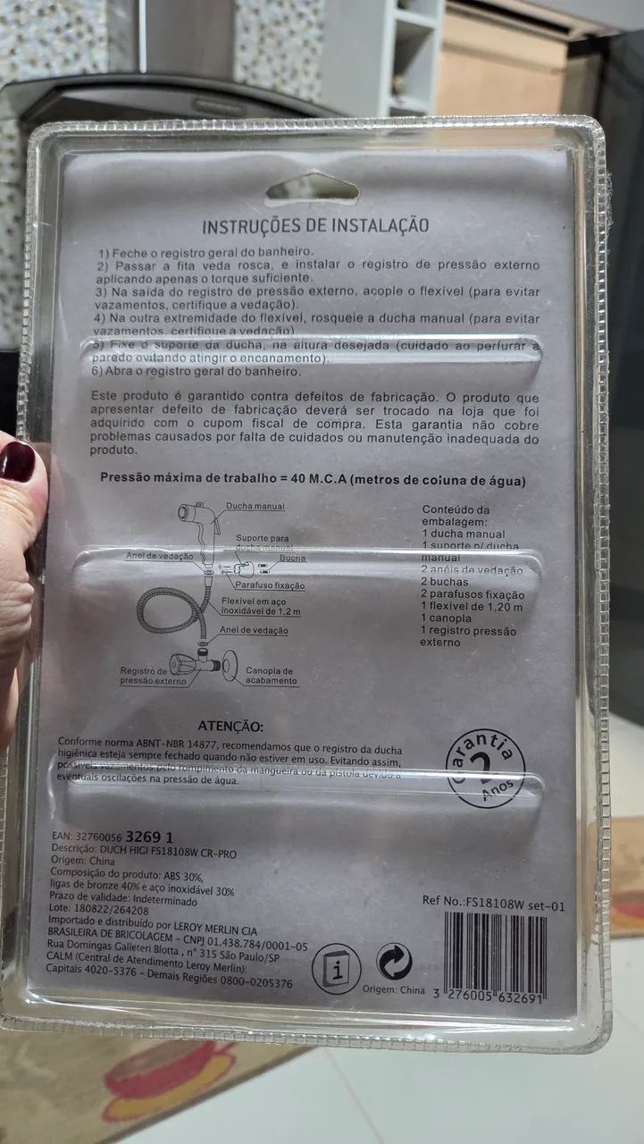 Ducha Higiênica NOVA - Foto 2