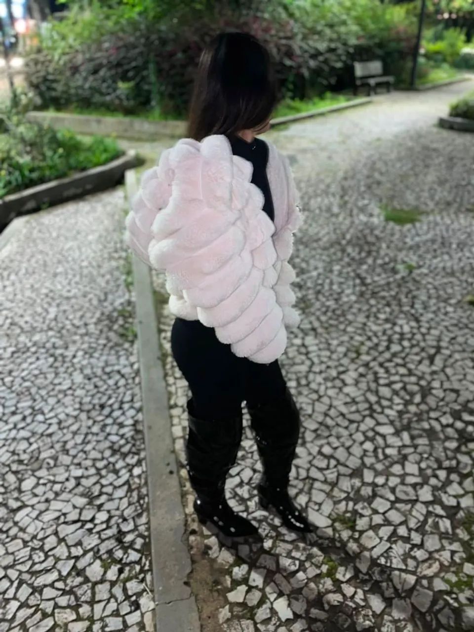 Blusa puffer branca  - Foto 2