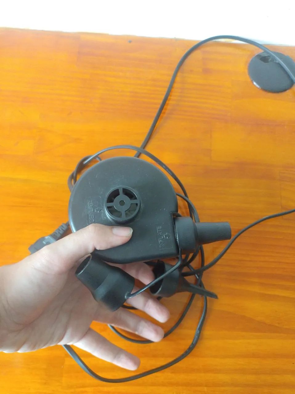 Bomba de ar elétrica para colchão  - Foto 2