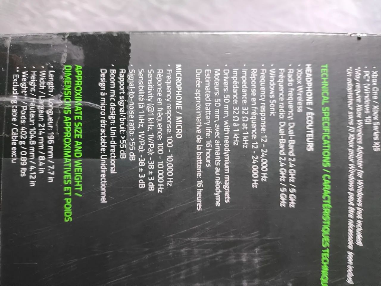 Headset Razer Thresher XBOX ONE/ XBOX X / XBOX S - Foto 2