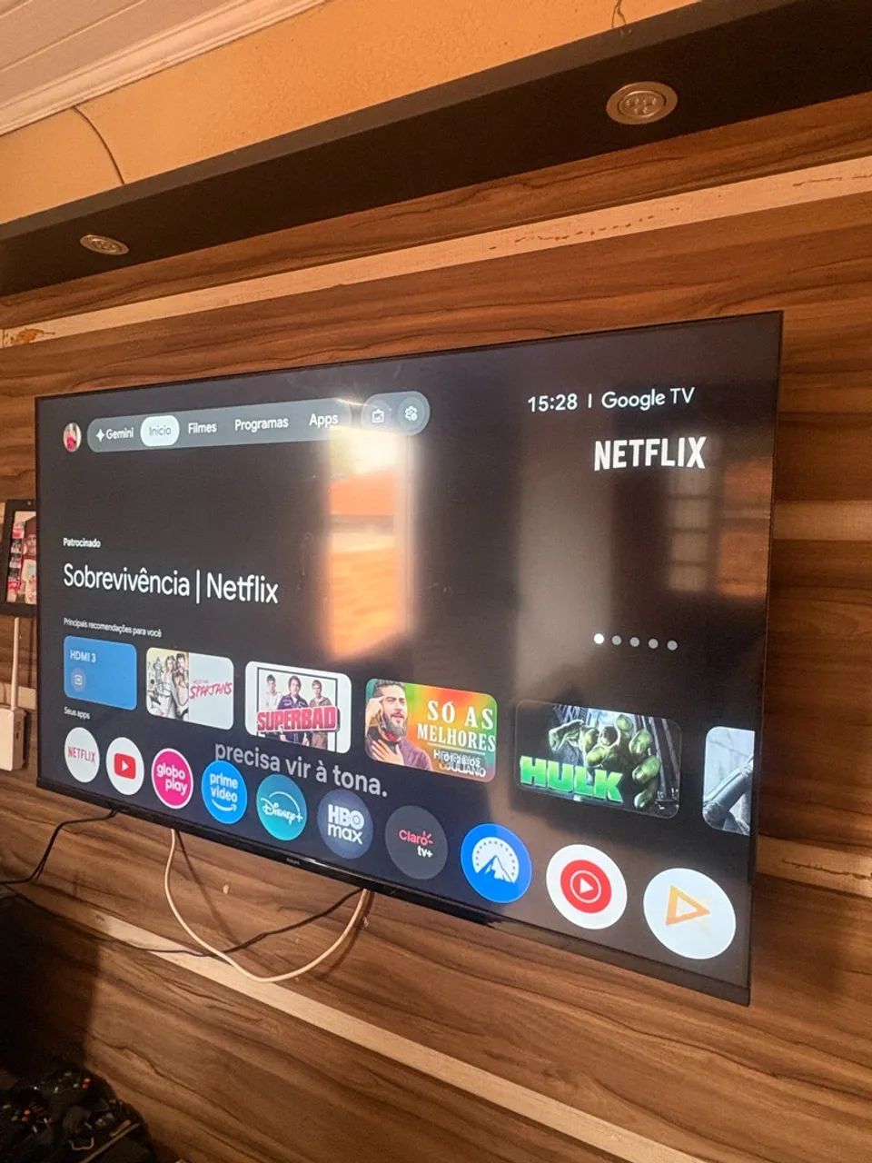 Tv smart 4k 58 polegadas  é um pc ( leia o anúncio todo)