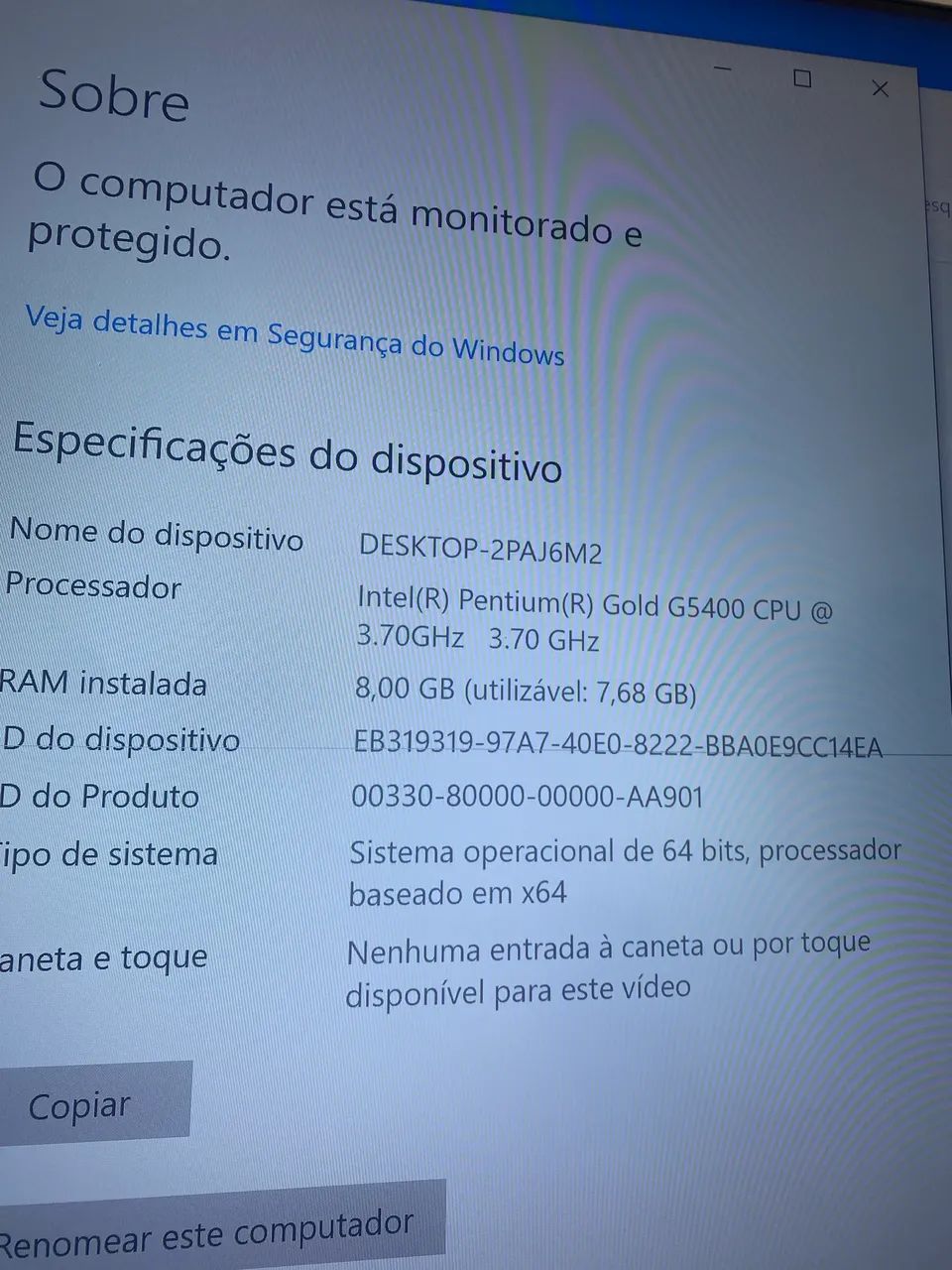 Computador Intel de 8 Geração  - Foto 2