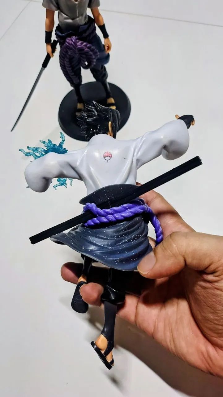 2 figures - Sasuke - Personagem do anime Naruto - Foto 2