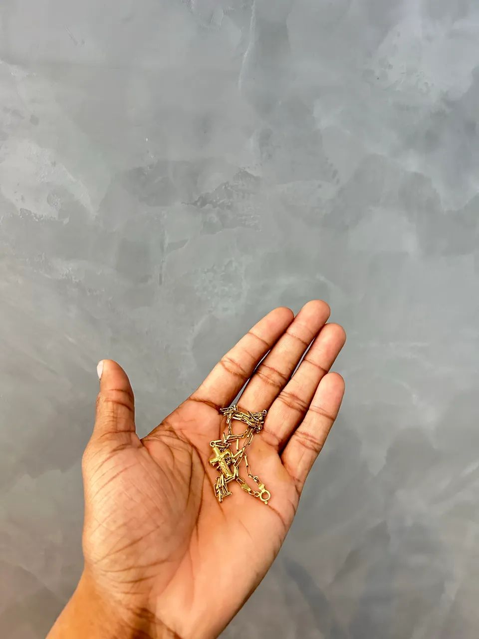 Corrente de ouro 18k com 3.8 gramas - Foto 2