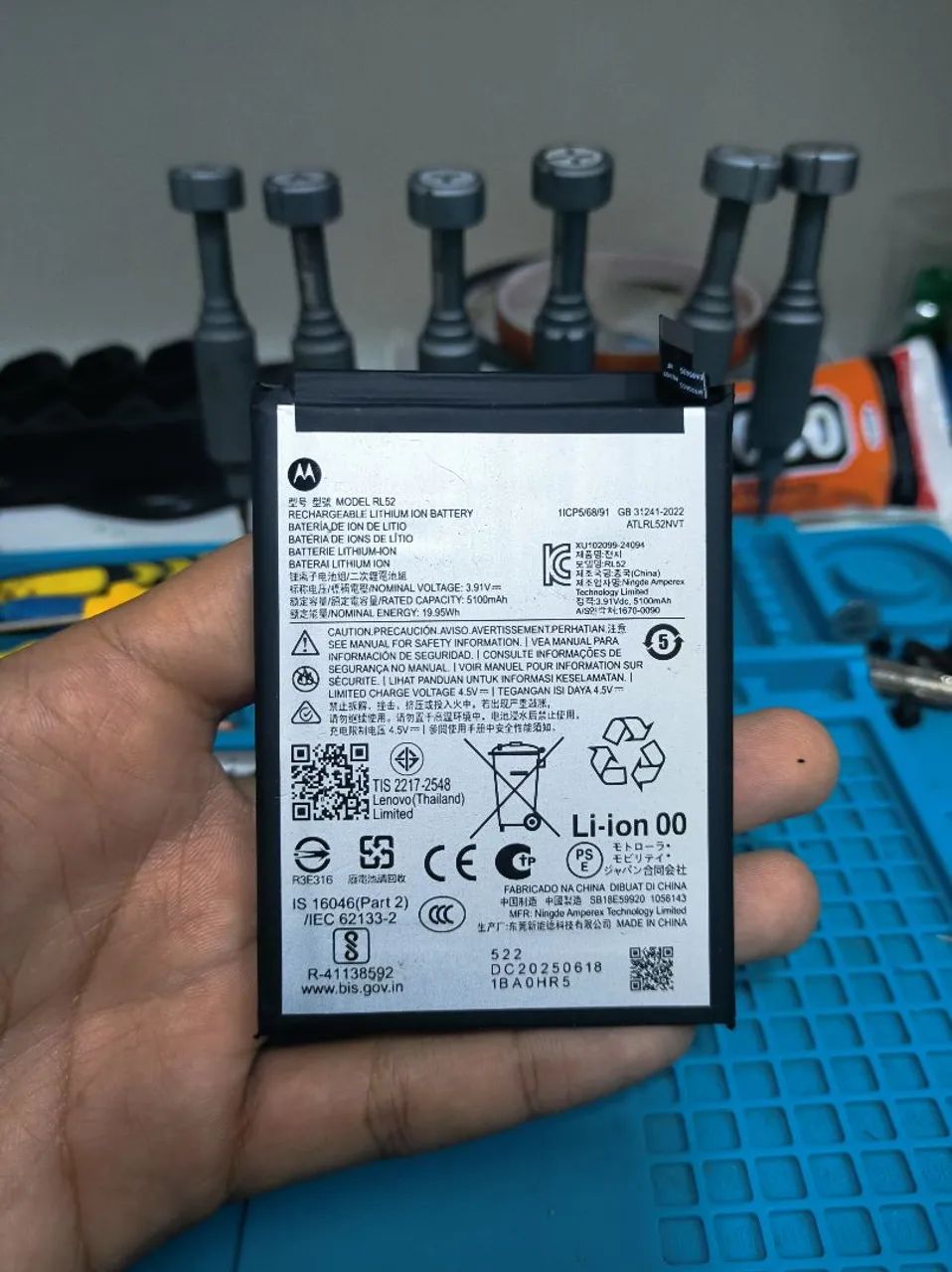 Bateria Motorola RL52 - 5100mAh