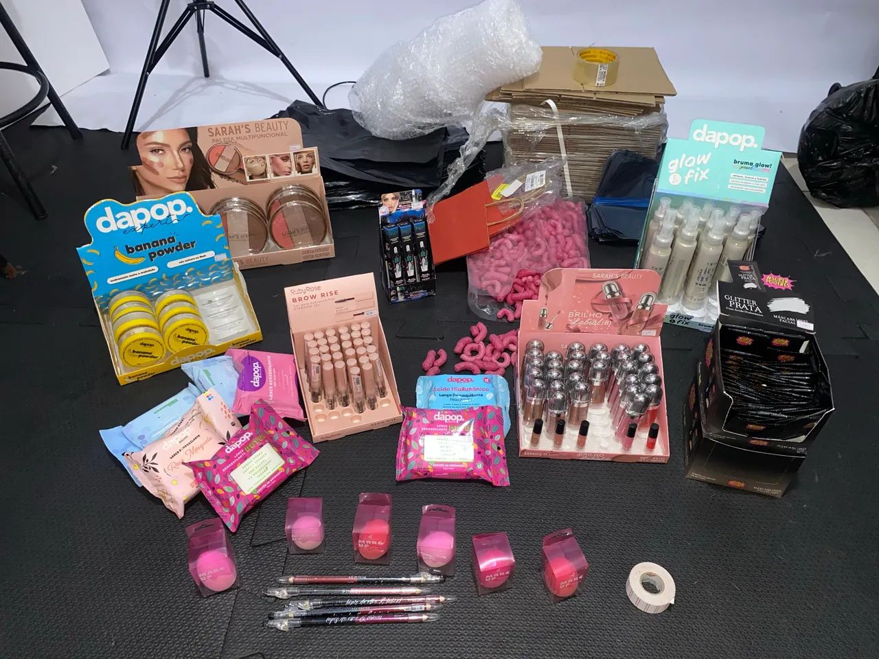 MAQUIAGENS NOVAS + EMBALAGENS PARA E-COMMERCE (Encerrei minha loja online)