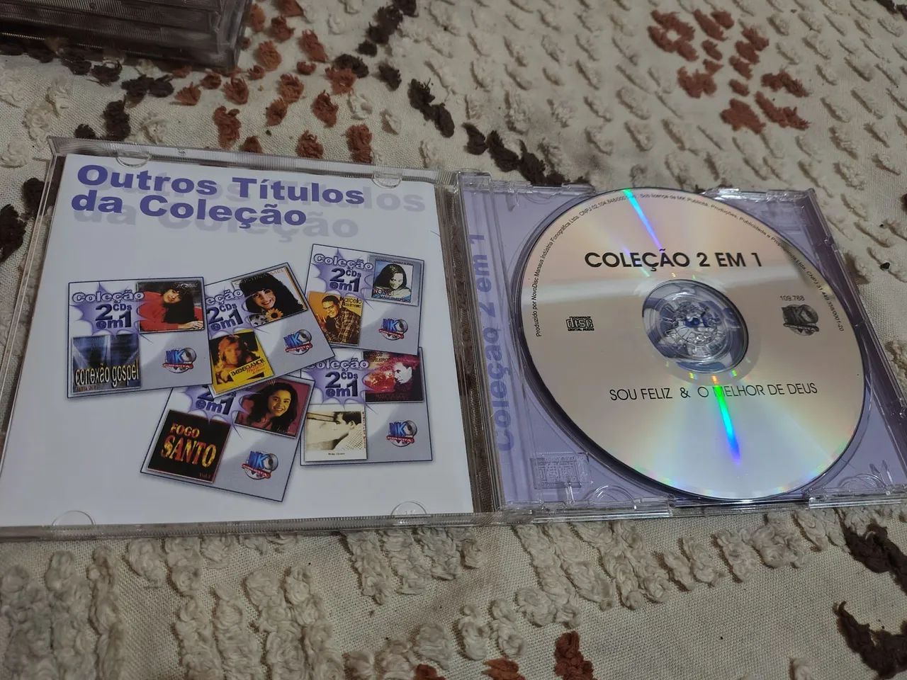 CD COLEÇÃO 2 em 1 - Lauriete e Marta Valéria  - Foto 2