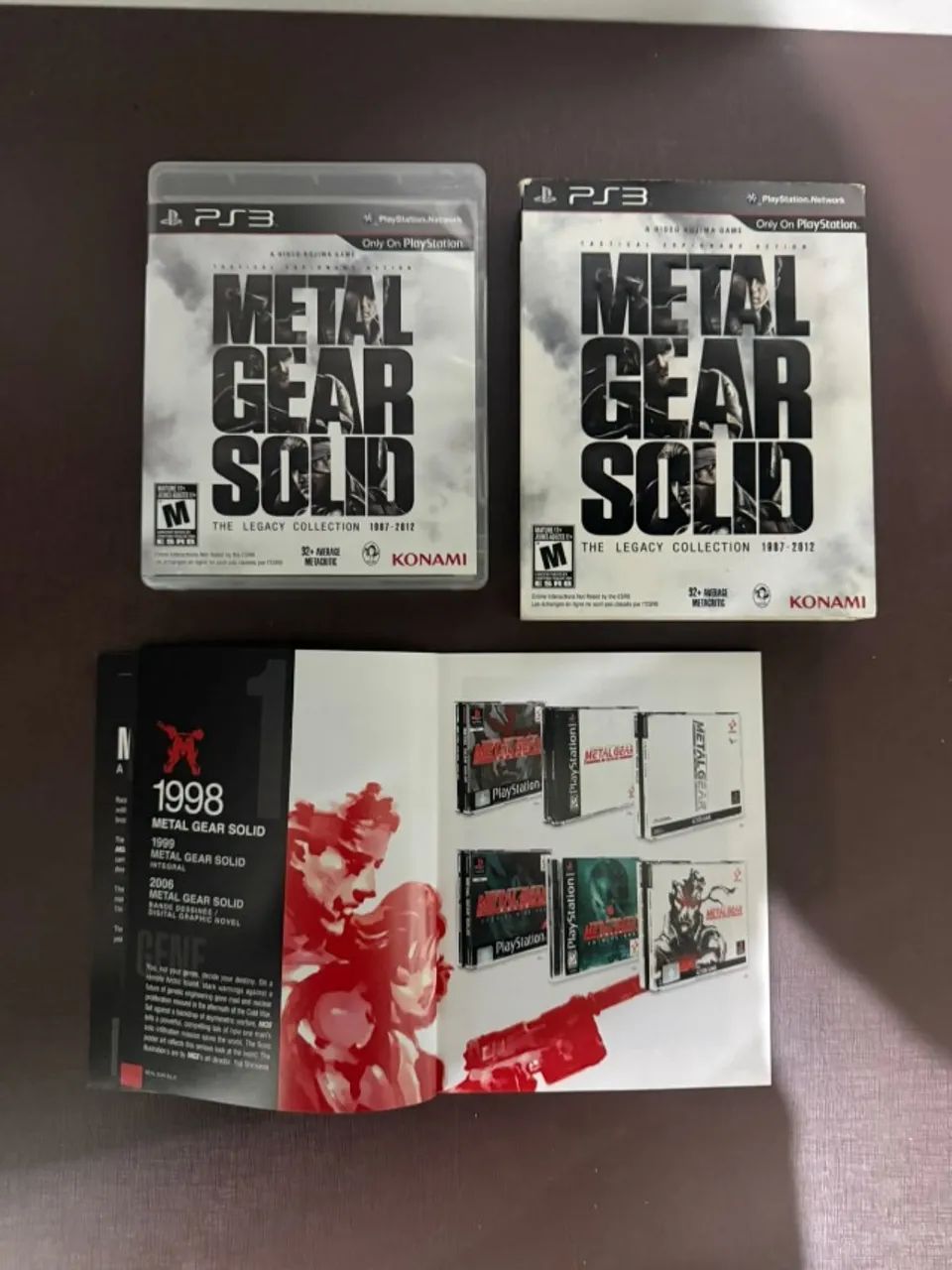 Metal Gear Solid The Legacy Collection - PS3 Completo 