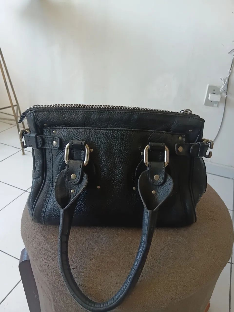 Bolsa da arezzo perfeita bolsa mão 