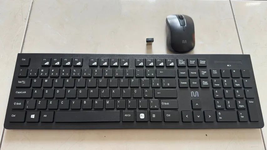 KIT MOUSE E TECLADO SEM FIO - MULTI