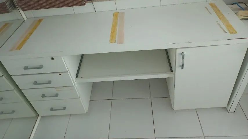 Maca Fixa com Balcão em MDF (Usado e Sem colchão) - Foto 2