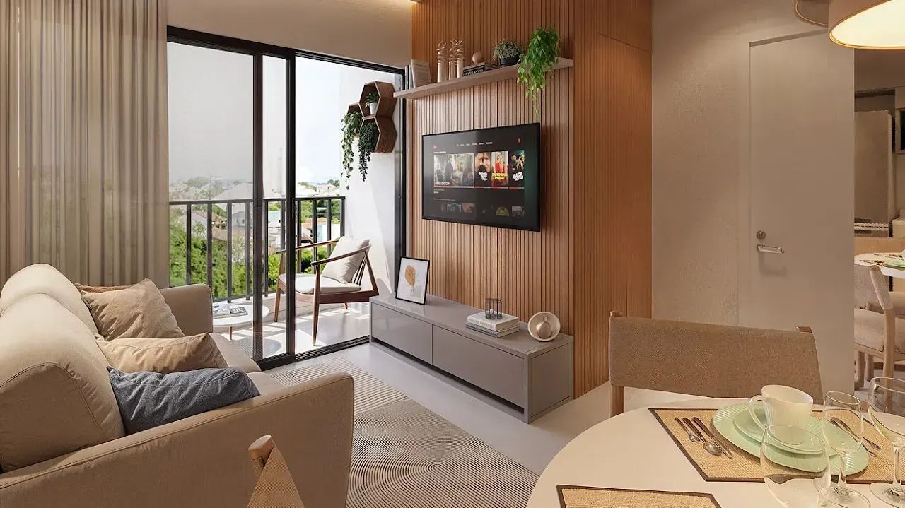 APARTAMENTO NO BARRO | 46 m² | 2 QUARTOS | 1 SUÍTE | 1 VAGA - Foto 2