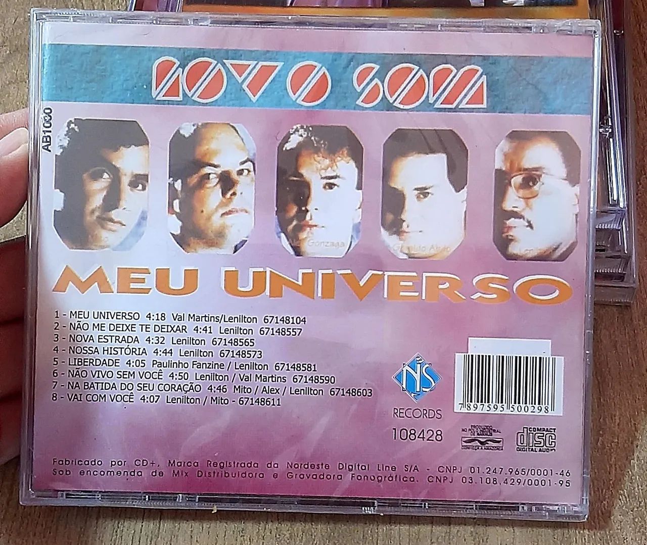 Cd novo som meu universo versão com playback (original)  - Foto 2
