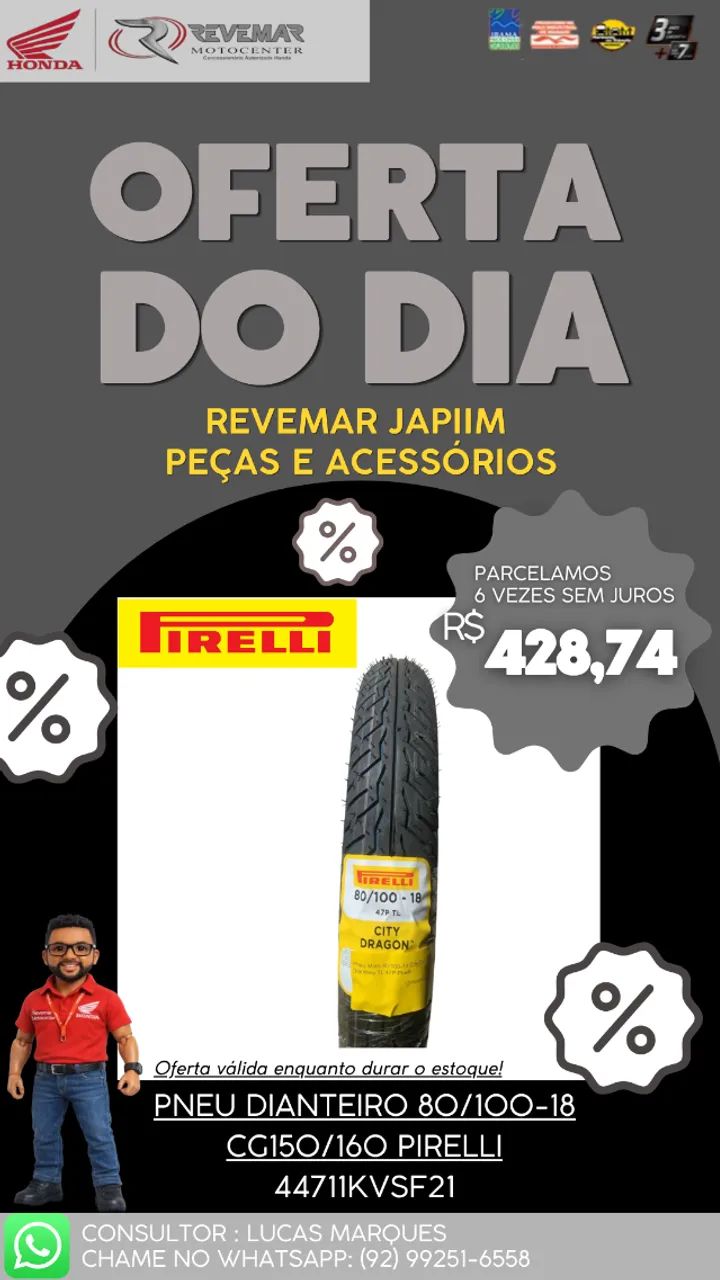PNEU DA MICHELLAN 