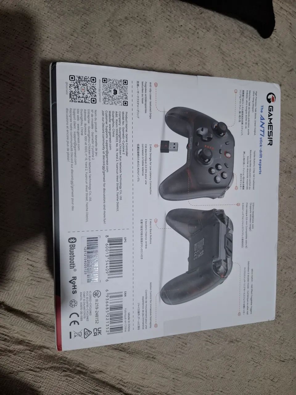 Gamesir Cyclone 2 preto (NOVO) - Foto 3