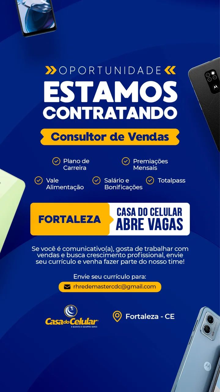 Consultor de Vendas 