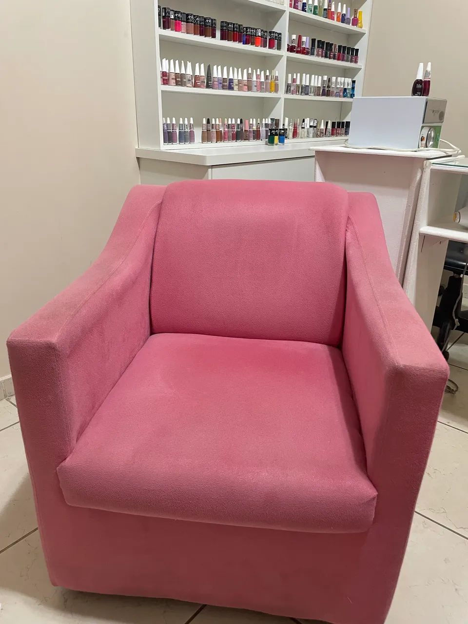 2 Poltronas Rosa Usadas - Em Bom Estado - Foto 2