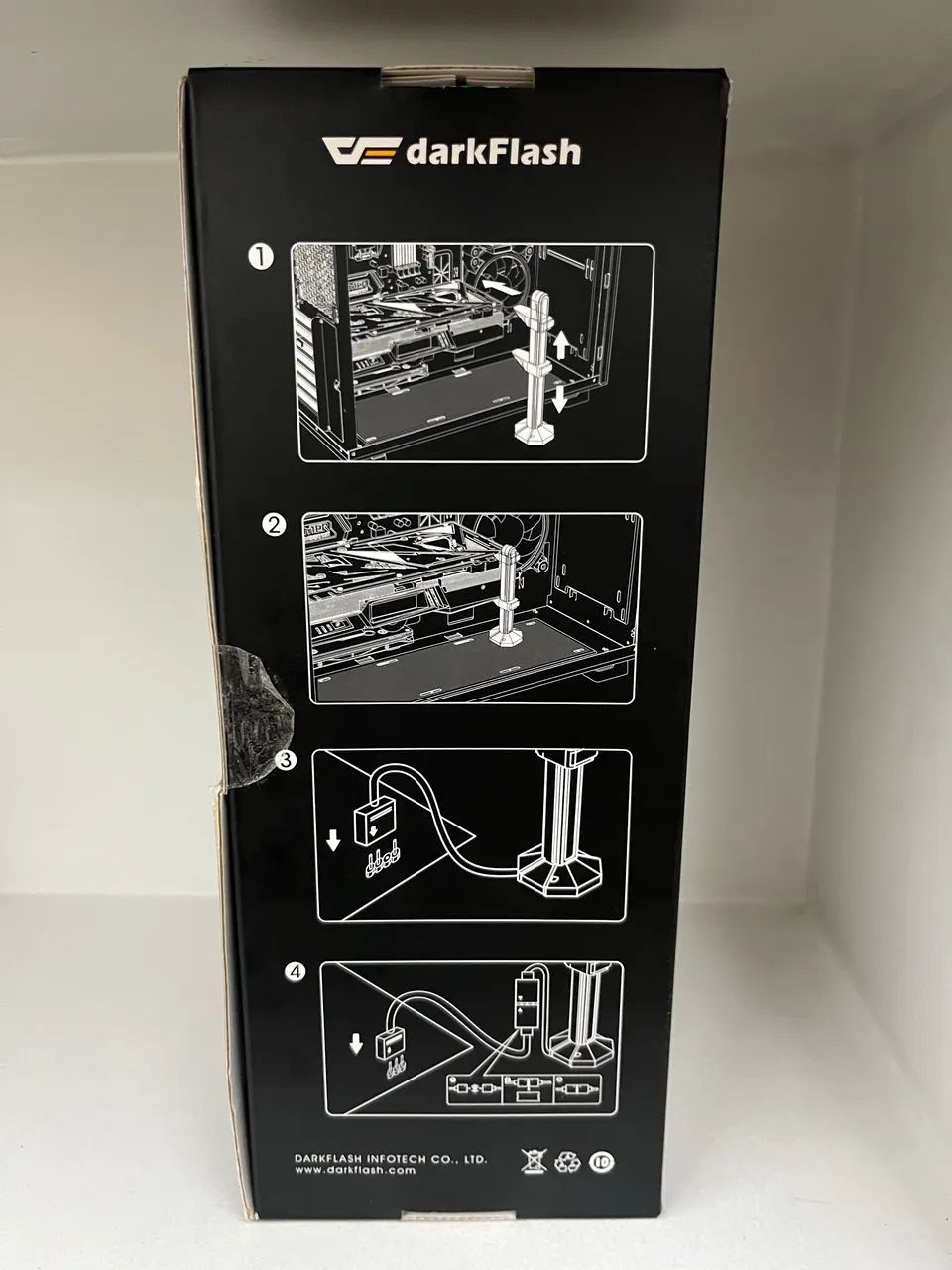 Suporte para Placa de Video Darkflash DL240 -Branco - Foto 3