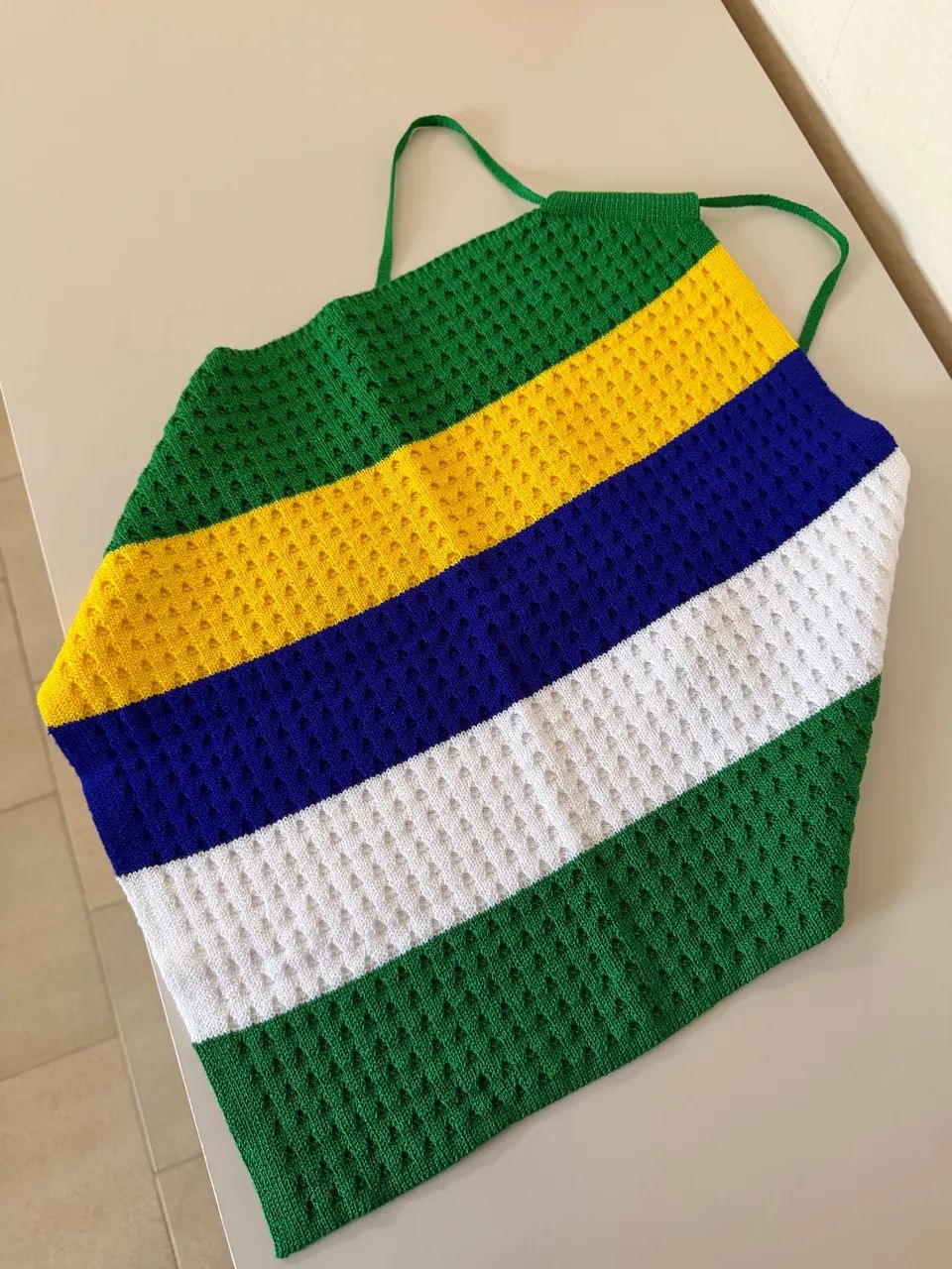Blusa tricô Brasil NOVA  - Foto 3