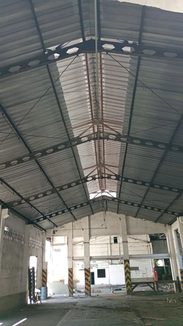 Estrutura metálica de galpões - 9 módulos - oportunidade