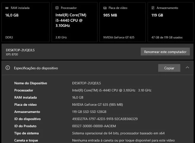 PC + MOUSE E TECLADO GAMER - Foto 3