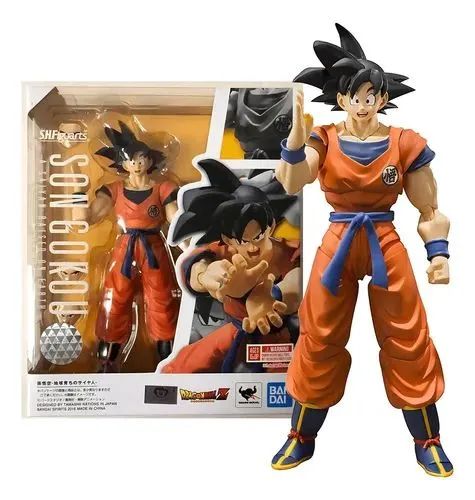 Goku saiyan raised on earth bandai s.h figuarts