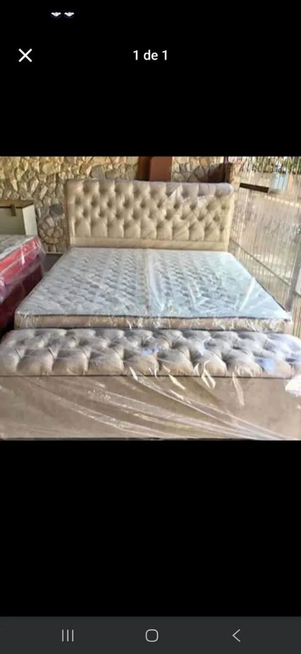 Cama super King na compra ganhar um lensol de bride