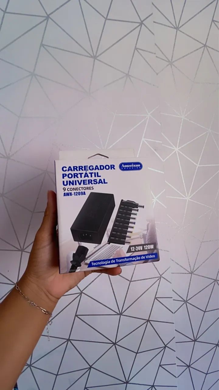 Carregador universal notebook- ENTREGA A DOMICÍLIO 