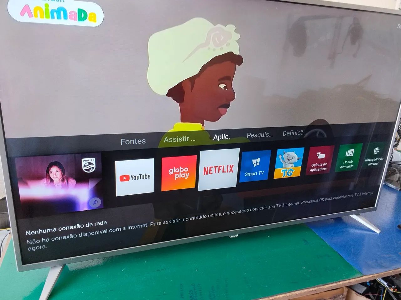 Vendo smart tv Philips 55"
