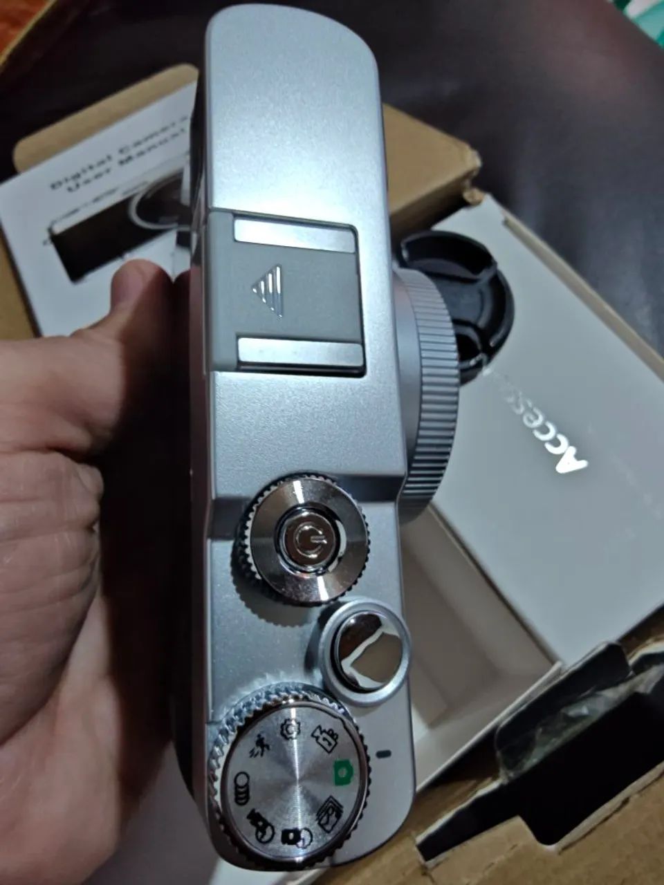 Câmera Digital 4k 48mp 16 X Zoom Óptico Tela De 2,8 Polegada
