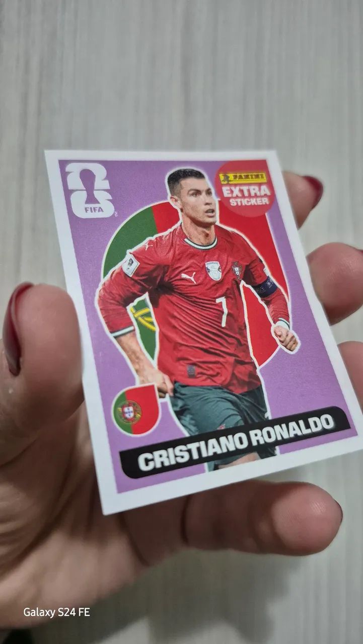 Figurinha Extra panini Cristiano Ronaldo  - Foto 5