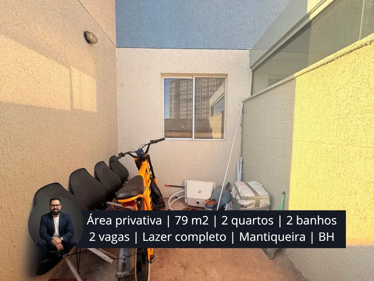 Área privativa com 2 banhos e 2 vagas - Foto 3