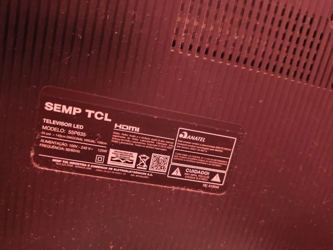 Tv tcl 55"  - Foto 2
