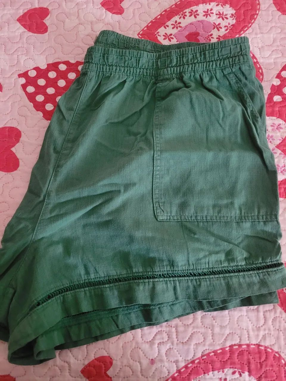 Short em sarja leve com liocel Ashua - Foto 5