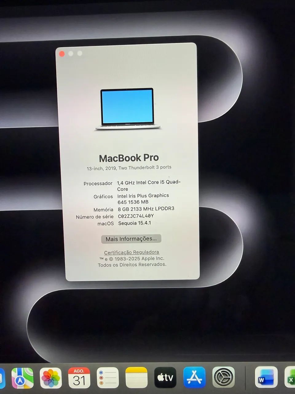 MacBook Pro 2019 com touchbar *perfeito* - Foto 4