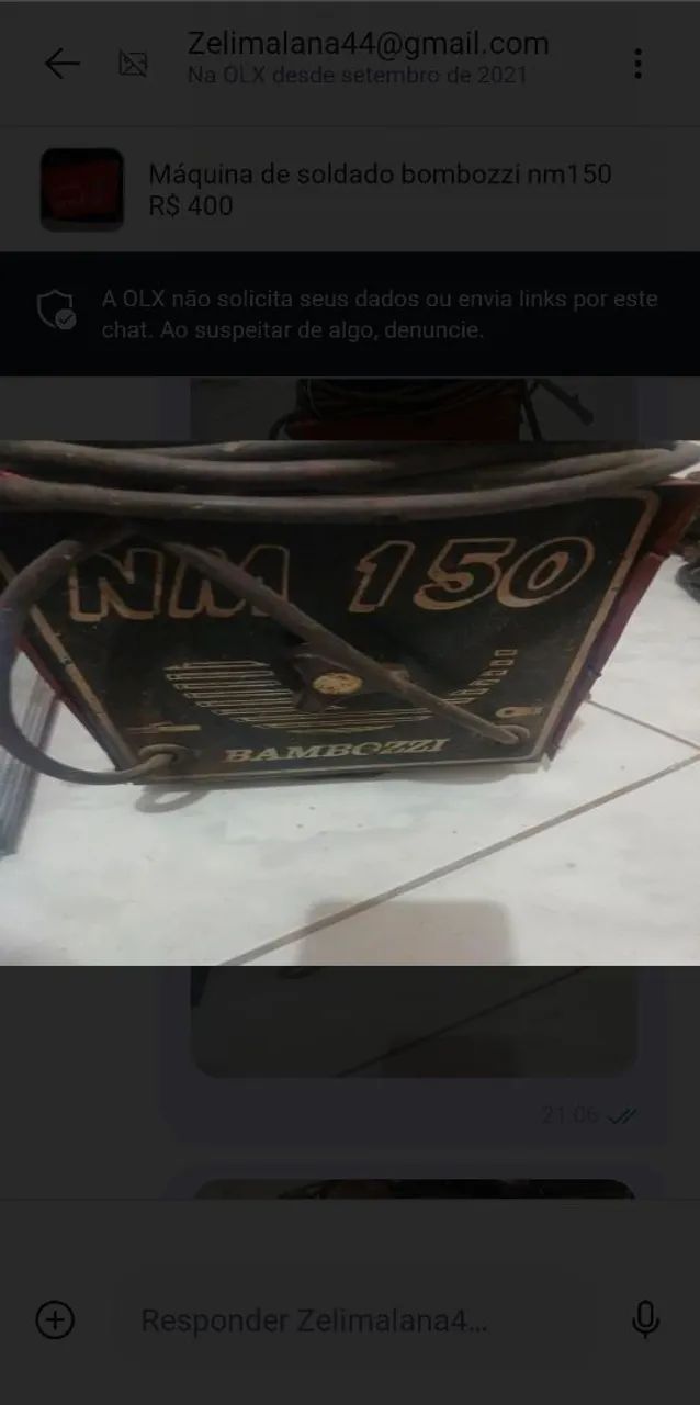 Máquina de soldado bombozzi nm150 - Foto 4