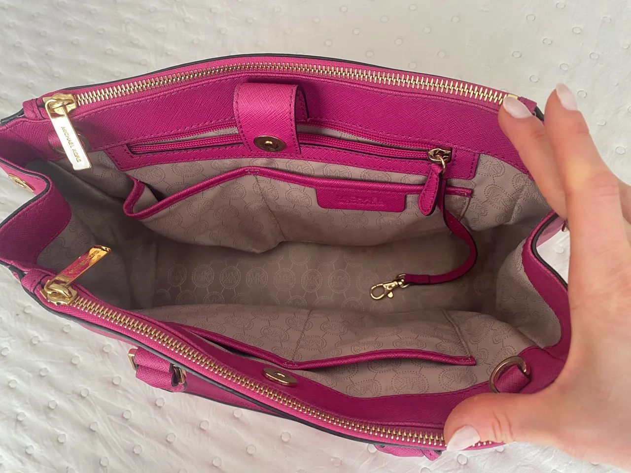 Bolsa Michael Kors Rosa - Foto 4