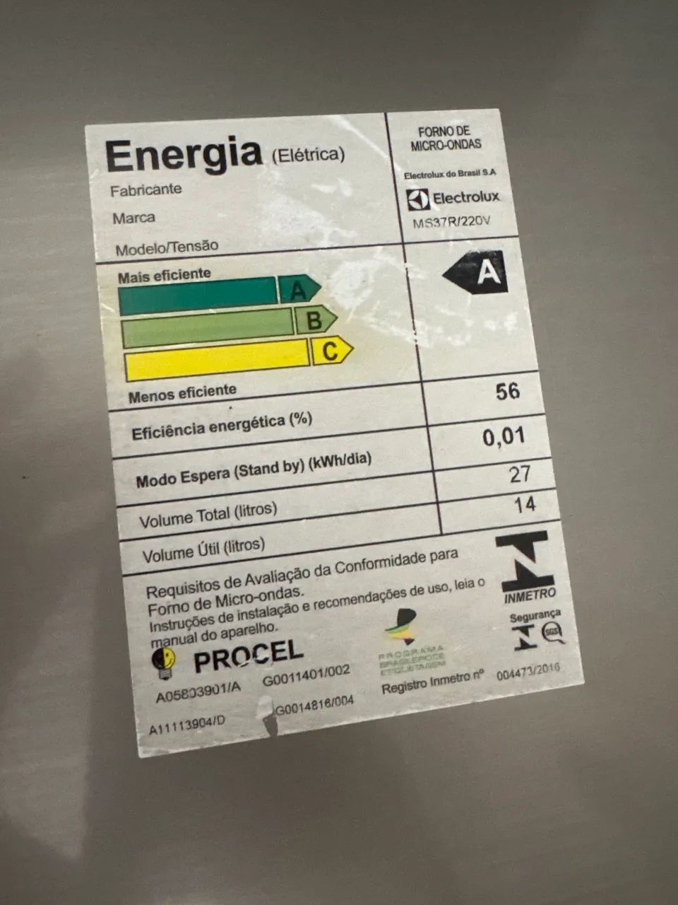 Microondas Electrolux 27L - Foto 3