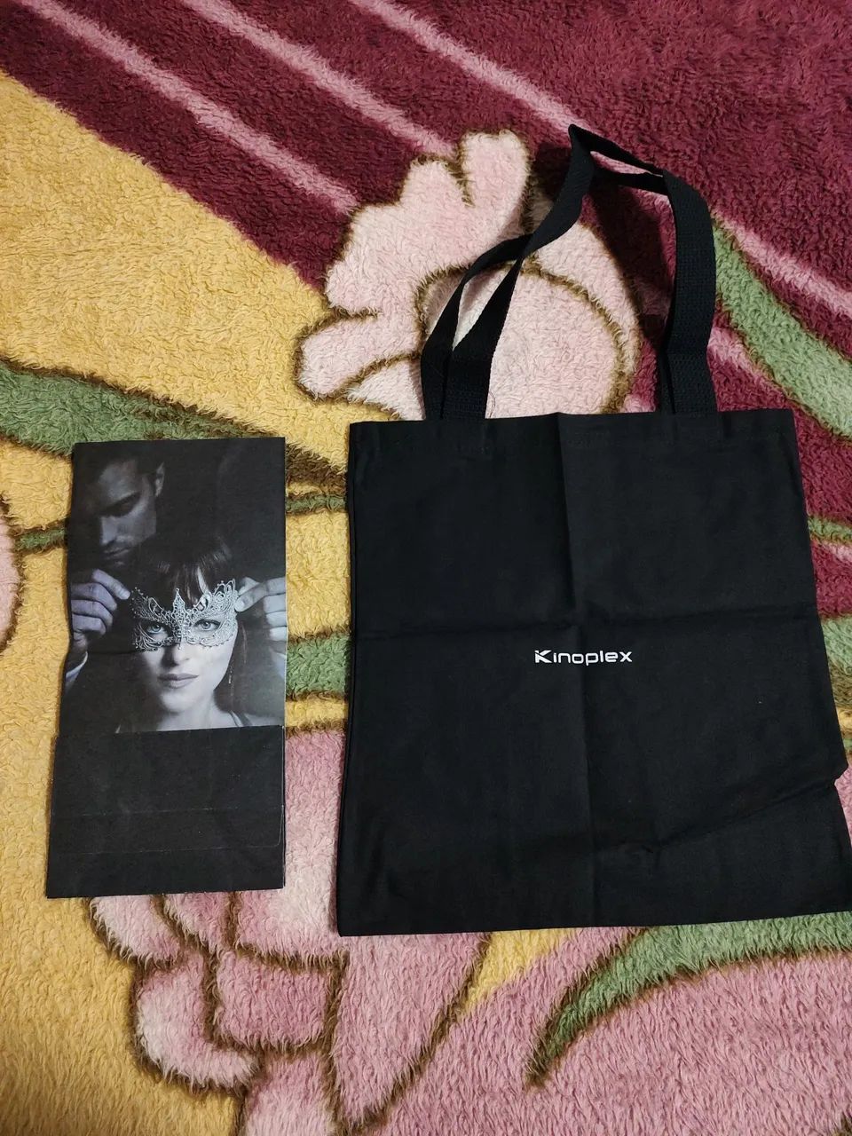 Bag + Saco de Pipoca Personalizada Cinquenta Tons Mais Escuros - Foto 2