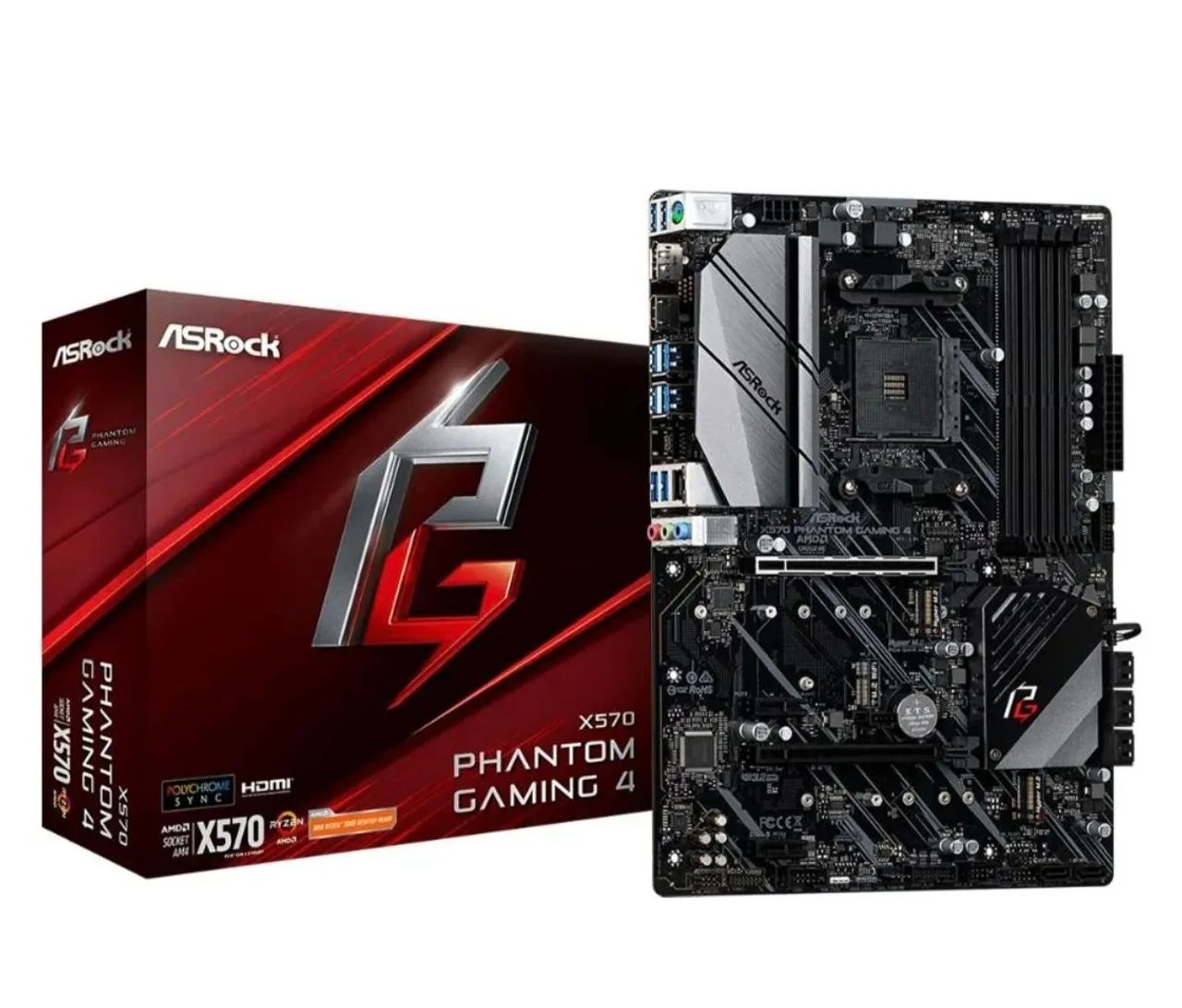 Placa mãe x570 Phantom 