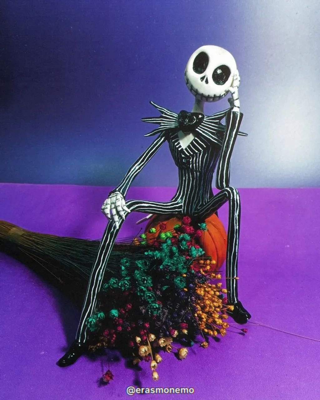 jack skellington em porcelana fria - Foto 4