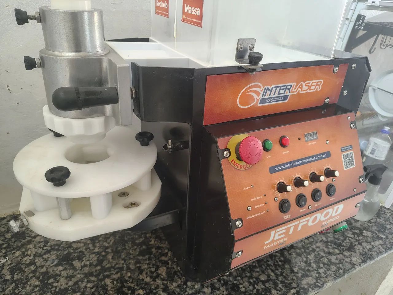 Máquina de salgados interlaser 