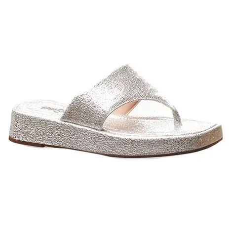SANDÁLIA FLAT FORM DEDO SPOT SHOES NOVA E COM ETIQUETA - Foto 2