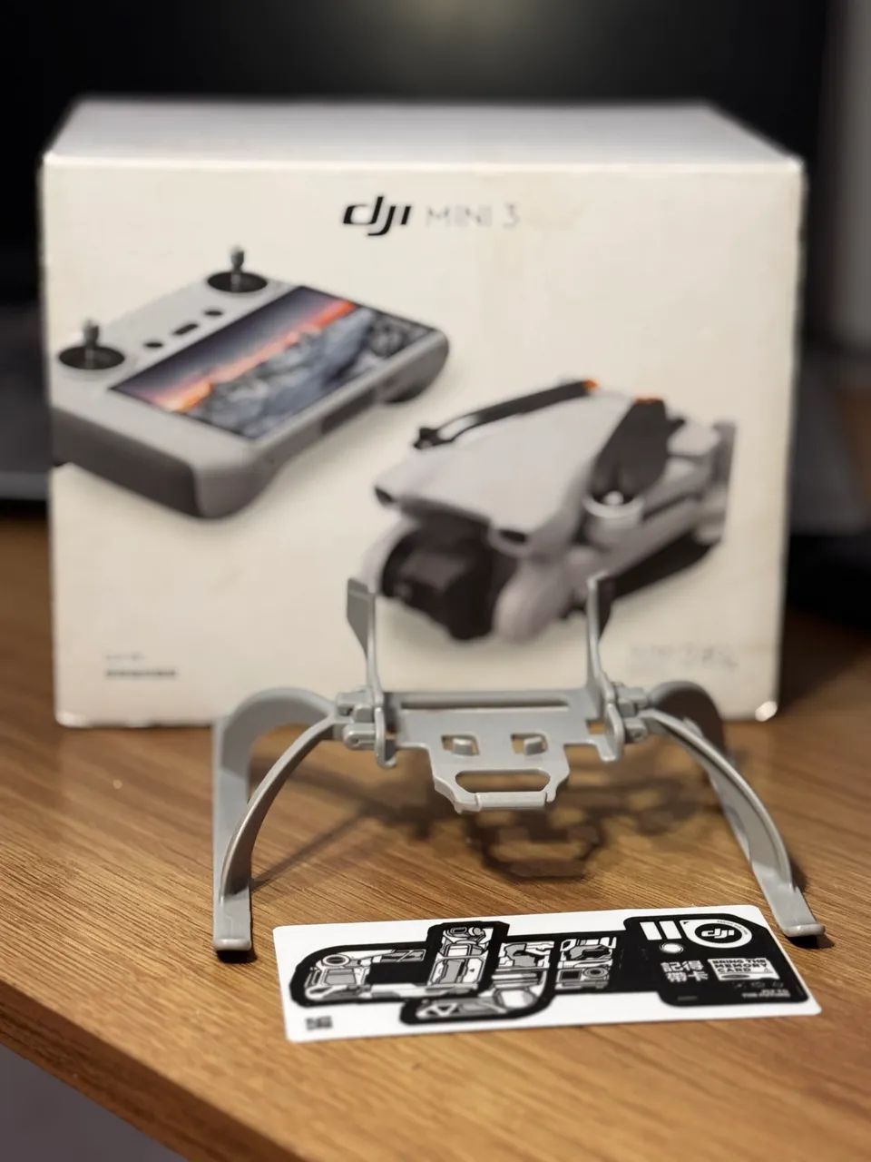 Caixa vazia Dji Mini 3 + Trem se pouso  - Foto 2