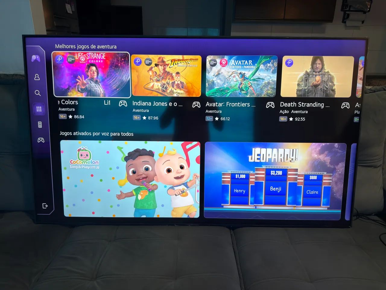 Smart tv 75 polegadas LG GForce  - Foto 4