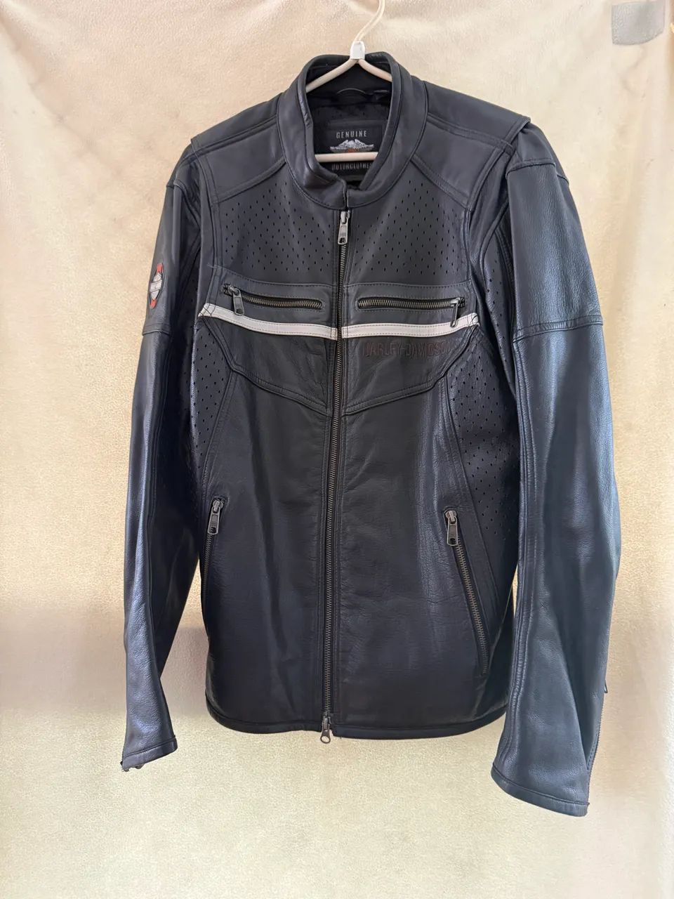 Jaqueta Harley Davidson HD couro legítimo original 