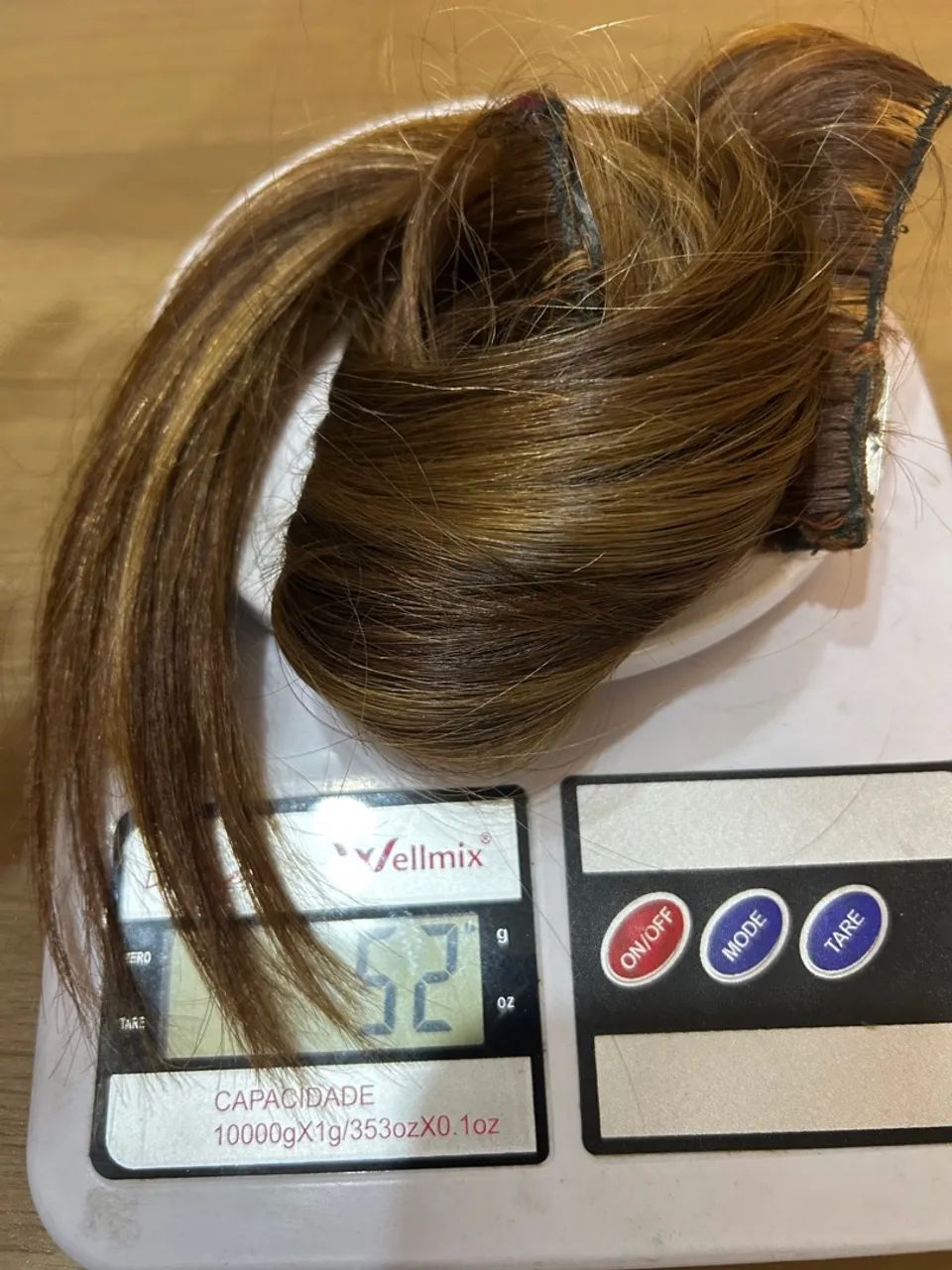 Cabelo Humano Moreno Iluminado - Foto 4