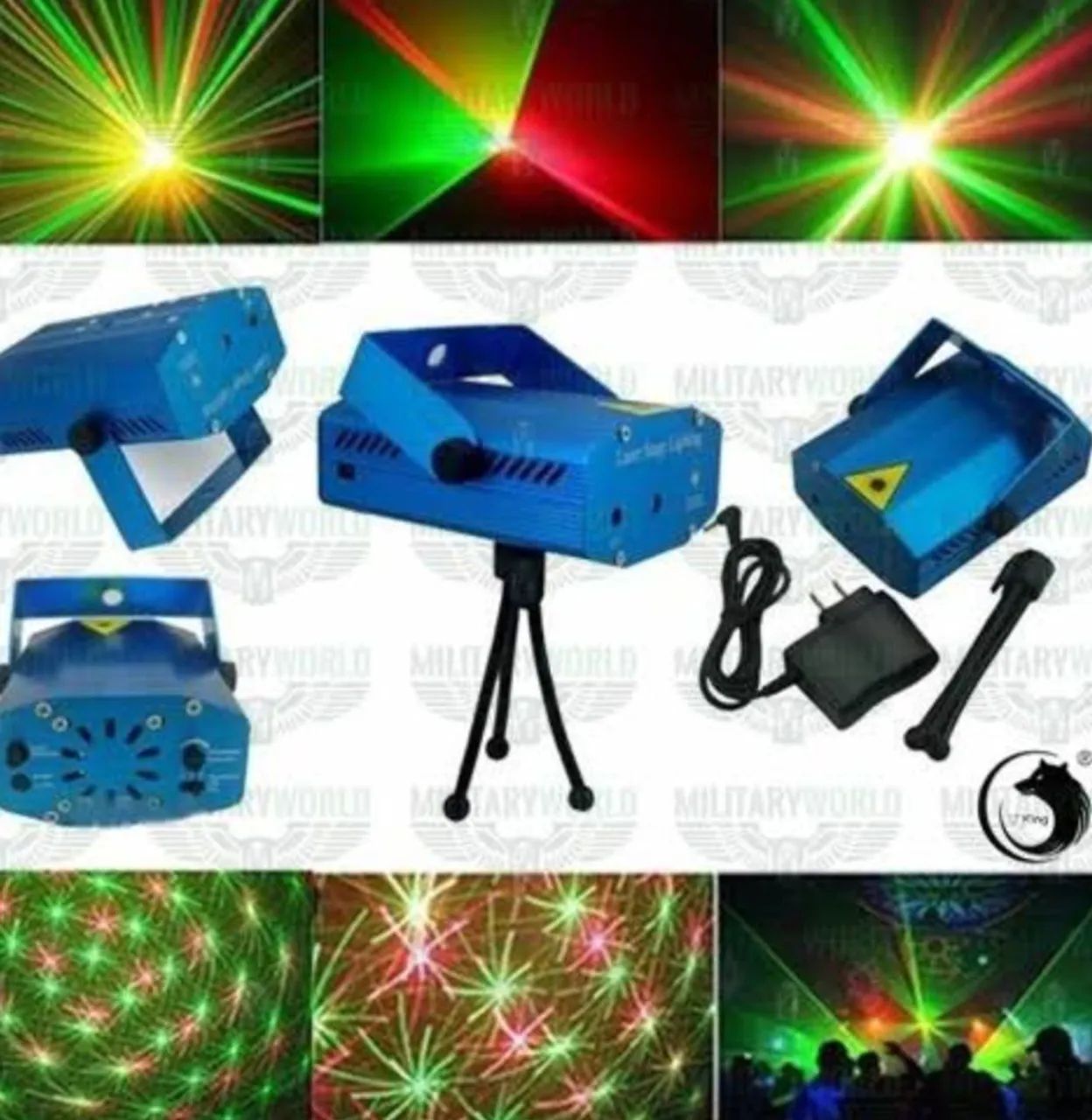 Mini Laser Stage Lighting MUITO MAIS BARATO - Foto 2