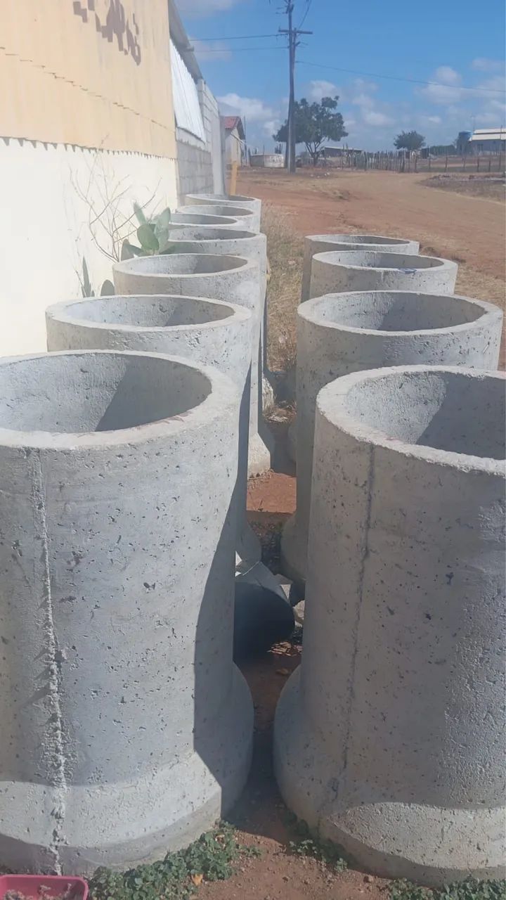 Manilhas de concreto armado